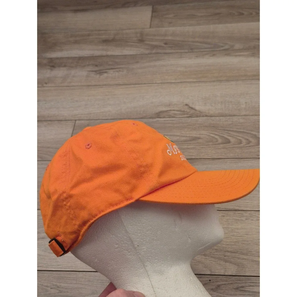 Masters 2014 Golf Hat Orange Adjustable Strapback Tournament Baseball‎ Cap